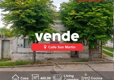 CASA EN VENTA, CALLE SAN MARTIN. 