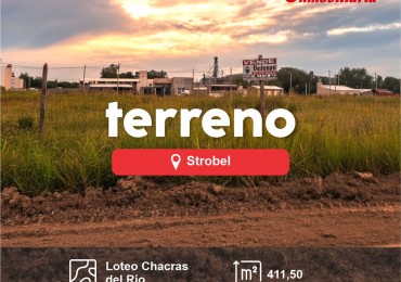 TERRENO EN VENTA, CALLE PUBLICA. STROBEL