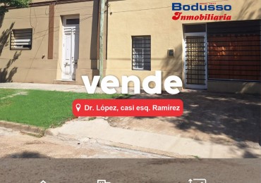 CASA + DEPARTAMENTO EN VENTA, CALLE DR. LOPEZ CASI RAMIREZ.