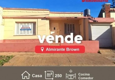 CASA EN VENTA, CALLE ALMIRANTE BROWN 