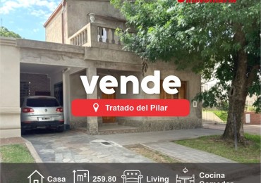 CASA EN VENTA. CALLE TRATADO DEL PILAR, ENTRE RAMIREZ Y ANDRADE