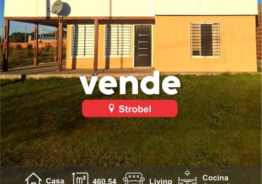 CASA EN VENTA. "LOTEO CHACRAS DEL RIO". STROBEL