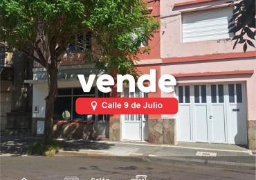 CASA + LOCAL + DEPARTAMENTO.  CALLE 9 DE JULIO CASI BELGRAMO. DIAMANTE